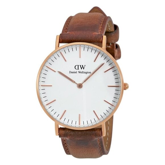 FX04563B NWT Daniel Wellington Fashion Ladies Quartz Steel Authentic Watch - Picture 1 of 3